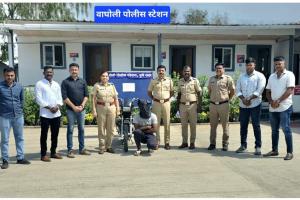 वाघोलीत महिलेला जखमी करून मंगळसूत्र लांबवणारा चोरटा जेरबंद; चोरीच्या दुचाकीसह अवघ्या ८ तासांत पोलिसांची धडक कारवाई!